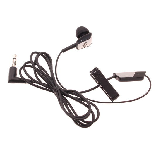 Mono Headset, Flat Headphone 3.5mm Single Earbud Wired Earphone - NWG05