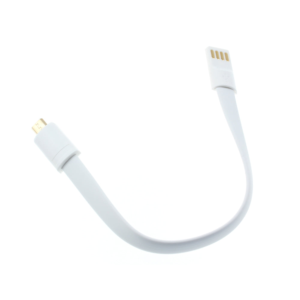 Short USB Cable, Wire Power Cord Charger MicroUSB - NWM46