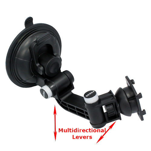 Car Mount, Cradle Rotating Holder Windshield Dash - NWC94