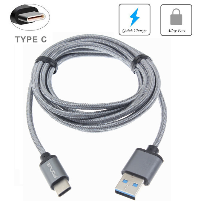 6ft USB Cable, USB-C Wire Power Charger Cord Type-C - NWK52