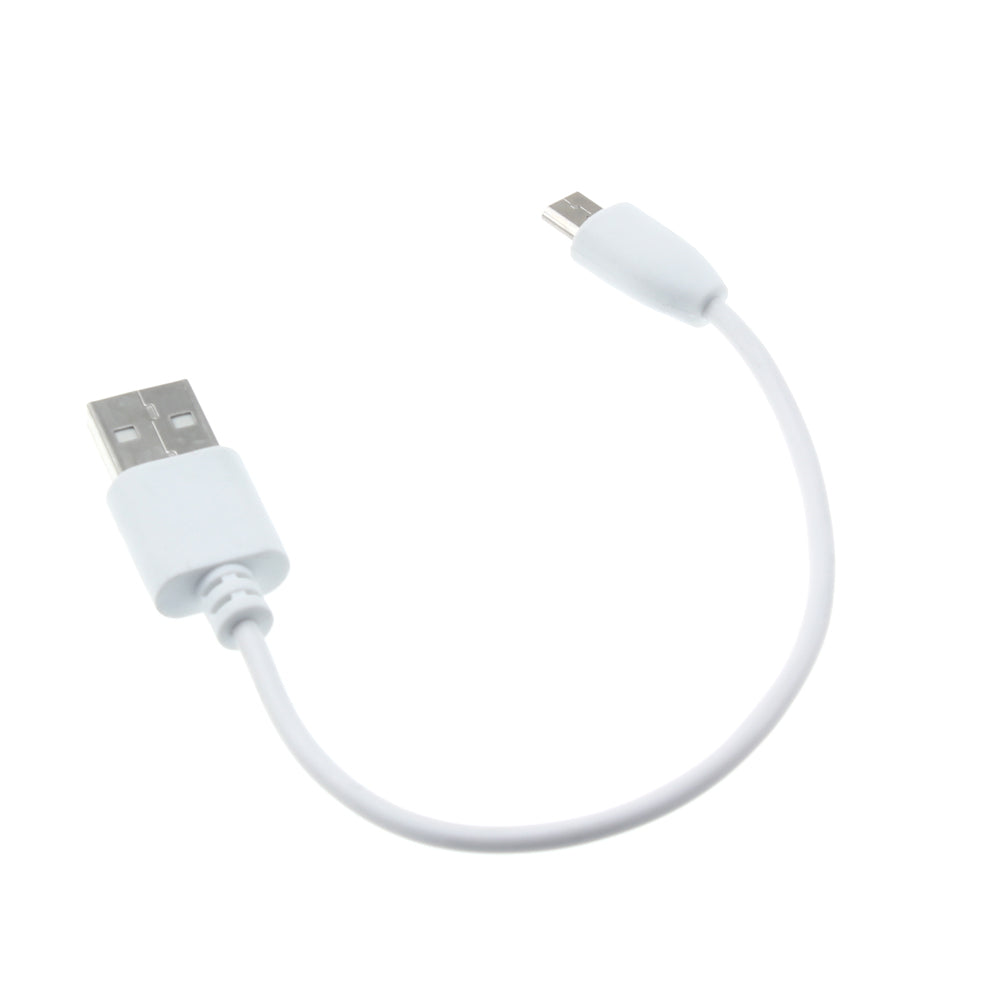 Short USB Cable, Wire Power Cord Charger MicroUSB - NWC25