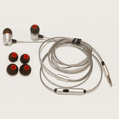 Headset, Earbuds Metal Microphone Earphones Type-C Adapter - NWS49