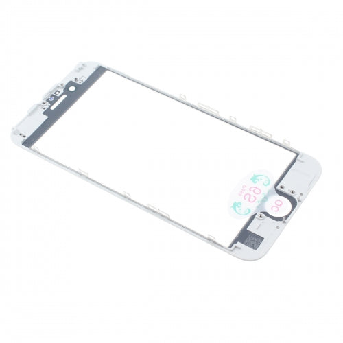 Front Glass, Lens Bezel Frame Screen Outer White - NWL51