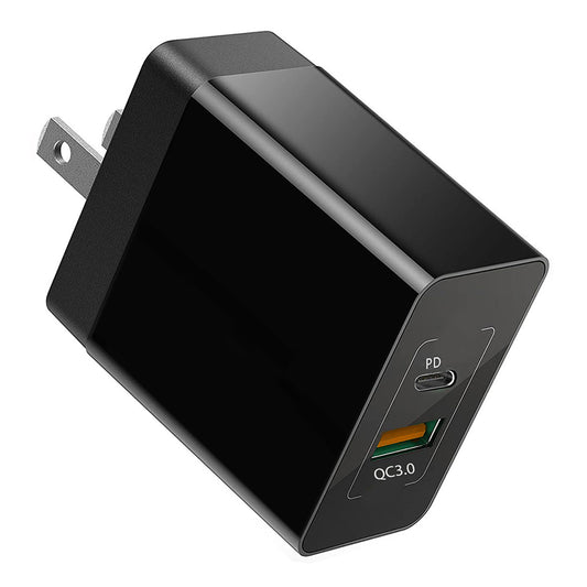 Quick Home Charger,  Wall Travel Type-C PD 2-Port USB 30W  - NWR37 1110-1
