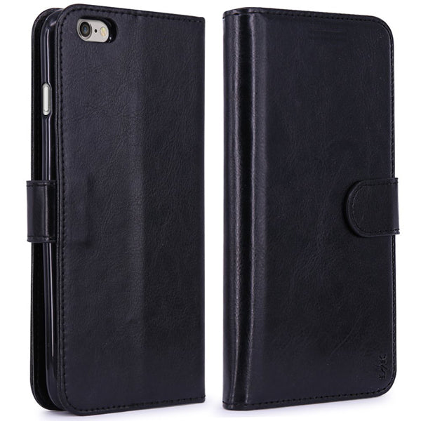 Flip Case, Slots Card ID Leather Cover Wallet - NWN02