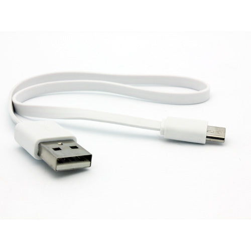 Short USB Cable, Power Cord Charger MicroUSB 1ft - NWG89