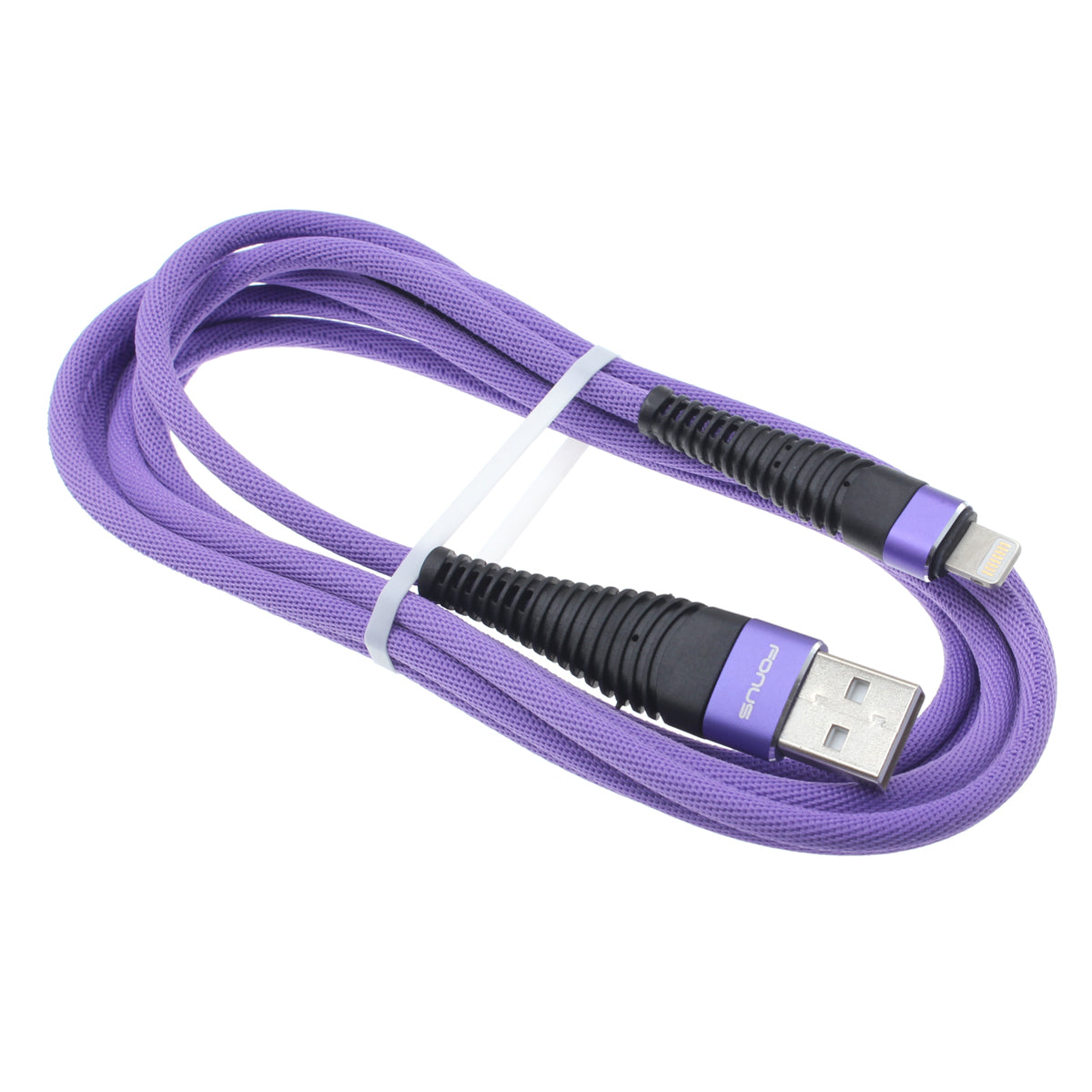 6ft USB Cable, Braided Wire Power Charger Cord Purple - NWR93