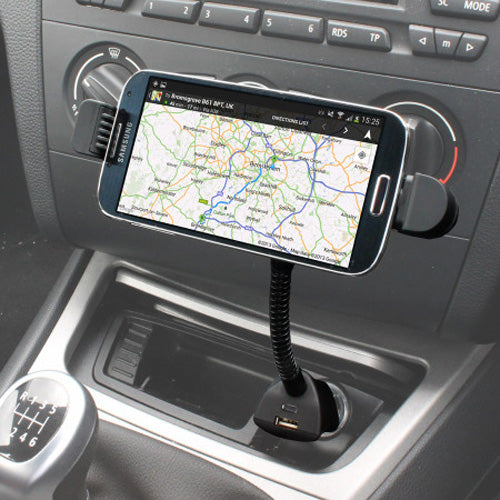 Car Mount, Cradle USB Port DC Socket Holder Charger - NWC79