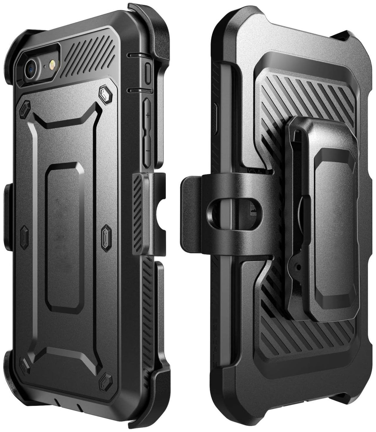 Case Belt Clip,  Cover Slim Fit Hybrid Built-in Screen Protector Swivel Holster  - NWN33 124-2