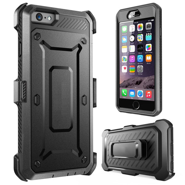 Case Belt Clip, Cover Slim Fit Hybrid Built-in Screen Protector Swivel Holster - NWL01