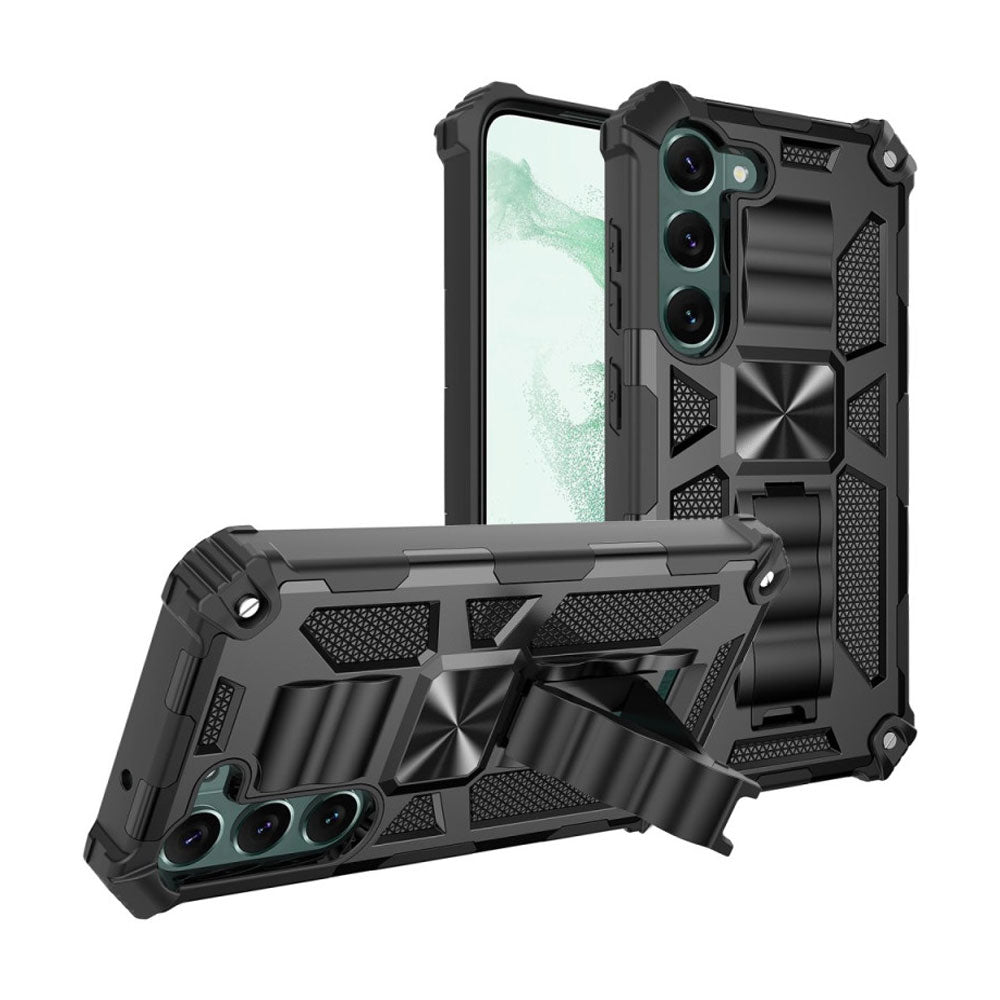 Hybrid Case Cover , Protective Defender Drop-Proof Armor Kickstand - NWY93