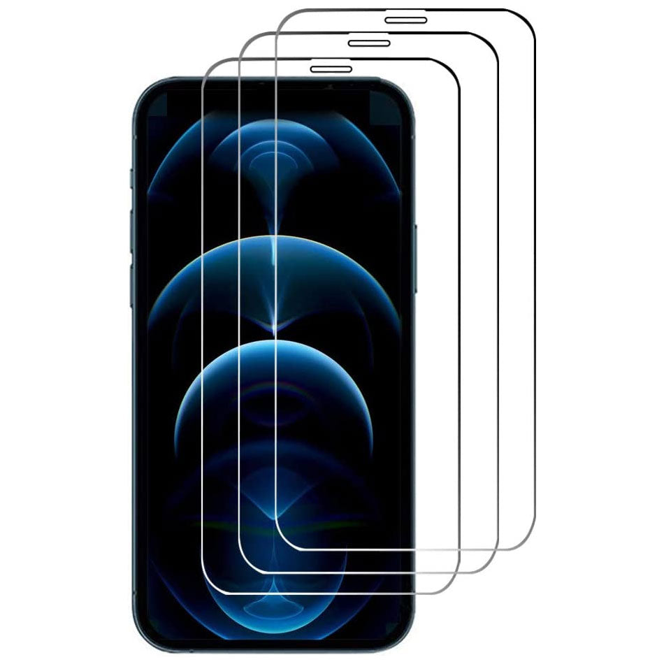 3 Pack Screen Protector, Curved Edge 3D Matte Tempered Glass Anti-Glare - NW3G12