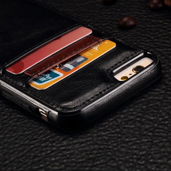 Leather Case, Skin Cover Wallet Slots Card ID - NWN19