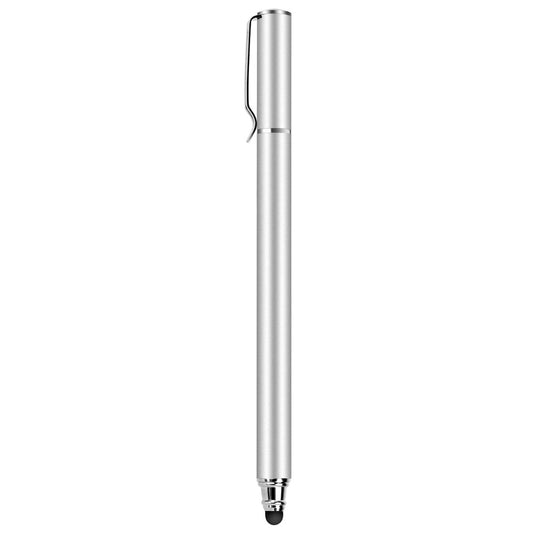 Stylus, Silver Color Lightweight Aluminum Fiber Tip Touch Screen Pen - NWZ51