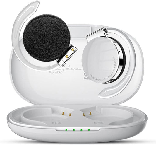 Ear-hook Wireless Earphones , Hands-free Mic Charging Case True Wireless Stereo Over the Ear Headphones TWS Bluetooth Earbuds - NWZ42