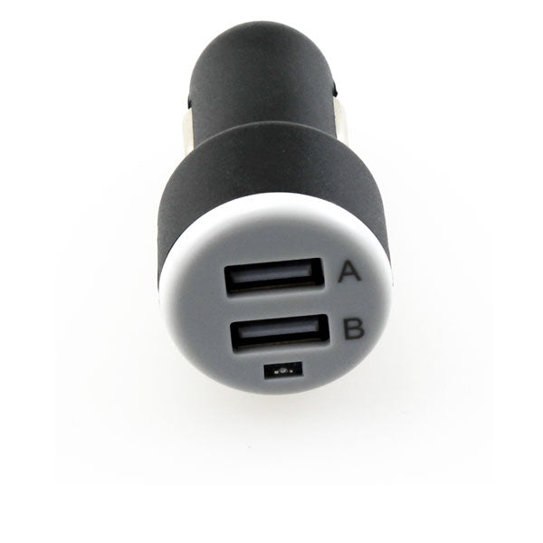 Car Charger, Plug-in Adapter Power DC Socket 2-Port USB - NWS44