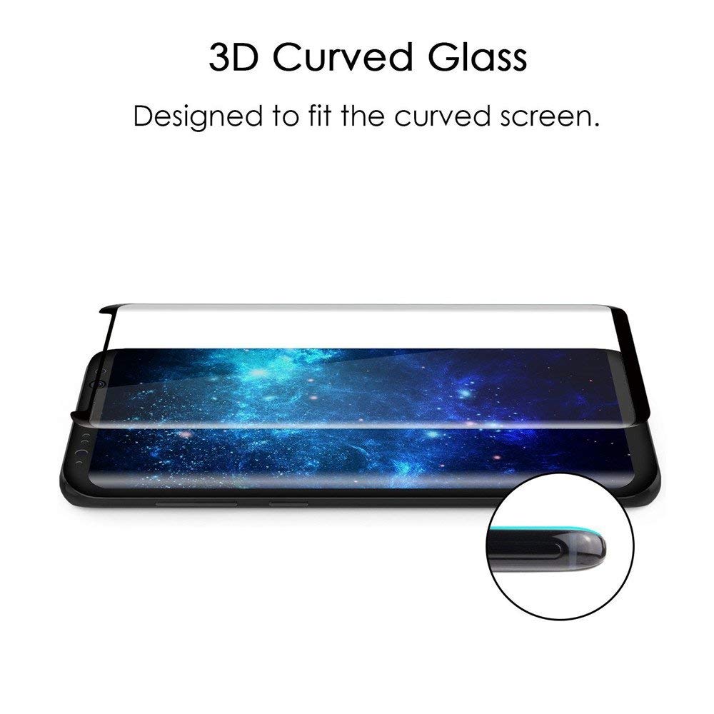 Screen Protector, Curved Edge 3D Matte Tempered Glass Anti-Glare - NWR65