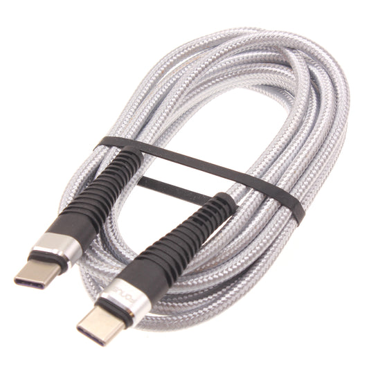 10ft PD Cable, Sync Wire Power Charger Cord Type-C to USB-C - NWJ31