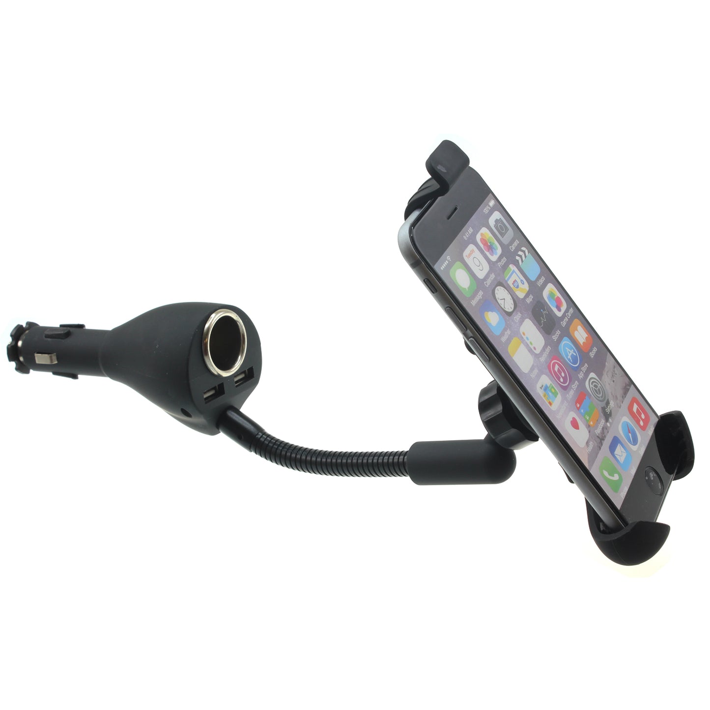 Car Mount, Cradle USB Port DC Socket Holder Charger - NWJ15