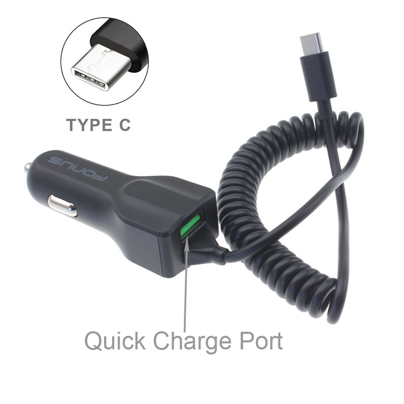 Car Charger, DC Socket Adapter Power Type-C 30W - NWM56