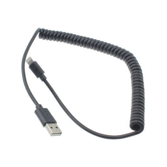 USB Cable, Sync Power Cord Charger Coiled - NWD94