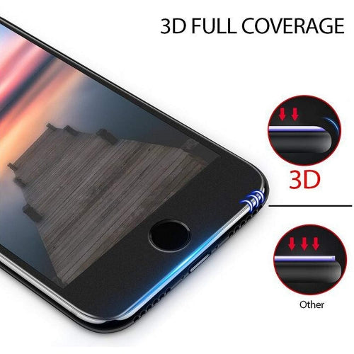 Screen Protector, Full Cover 3D Curved Edge Black Matte Ceramics - NWT31