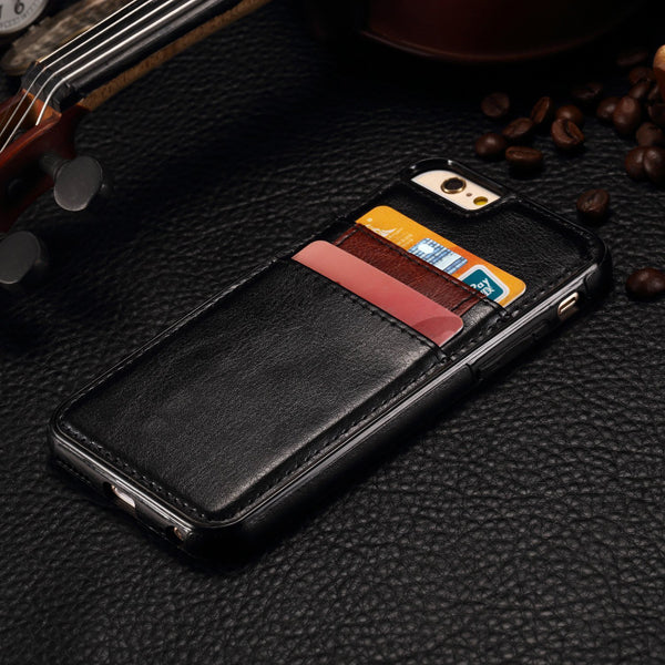 Leather Case, Skin Cover Wallet Slots Card ID - NWN19