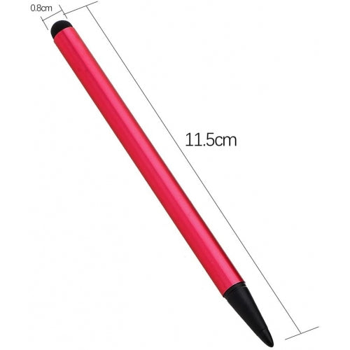 Red Stylus, Lightweight Compact Touch Pen Capacitive and Resistive - NWF73