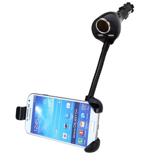 Car Mount, Cradle USB Port DC Socket Holder Charger - NWJ15