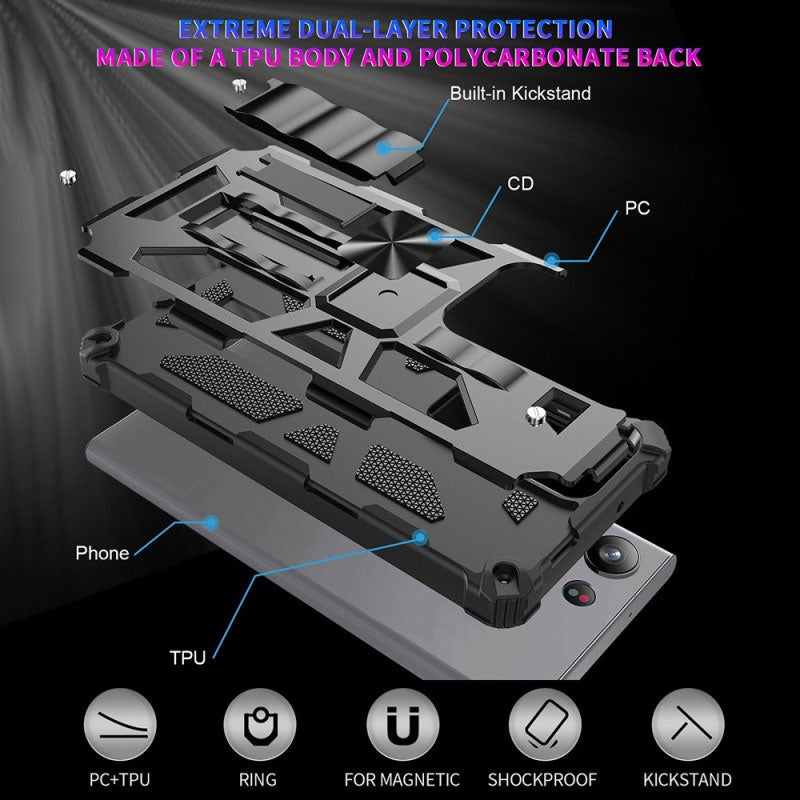 Hybrid Case Cover, Protective Defender Drop-Proof Armor Kickstand - NWY95