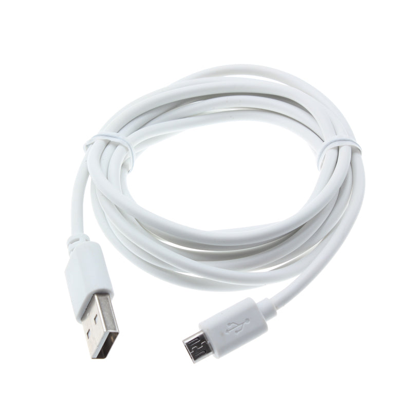 6ft USB Cable, Long Wire Power Charger Cord MicroUSB - NWB83