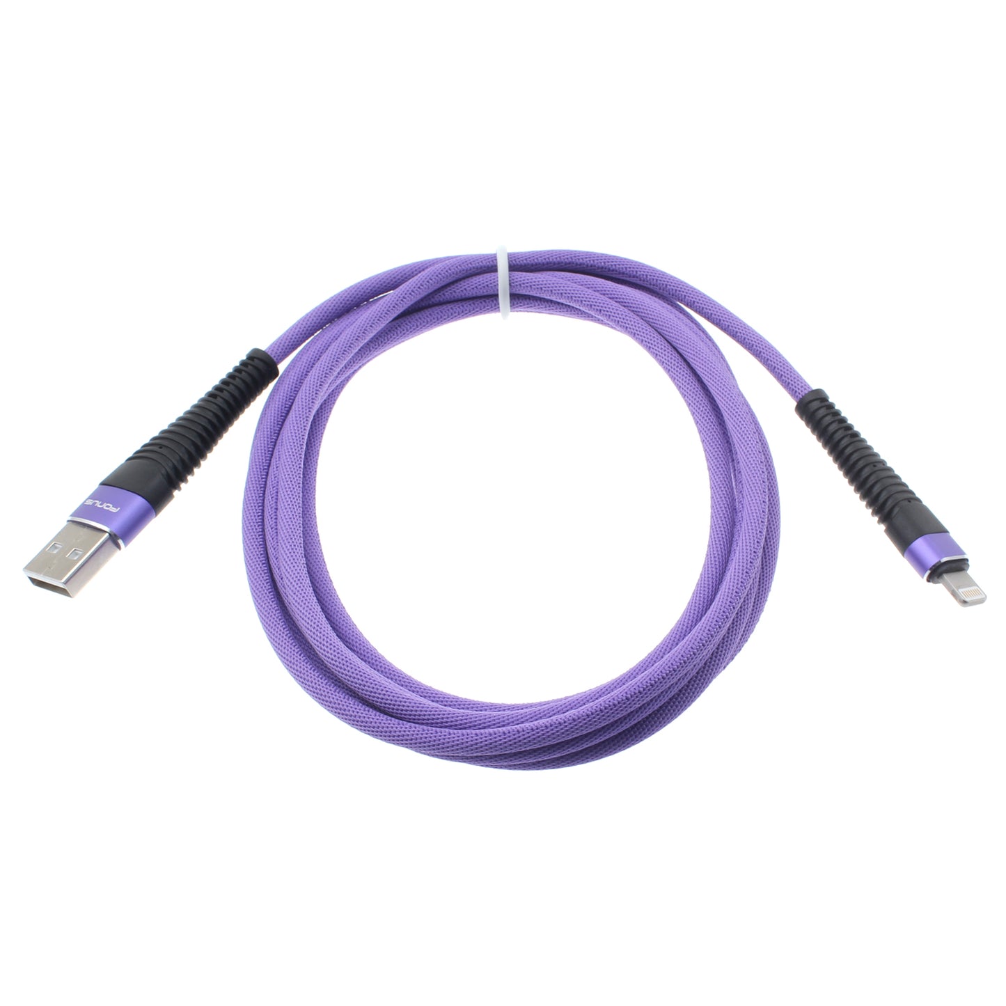 6ft USB Cable, Braided Wire Power Charger Cord Purple - NWR93