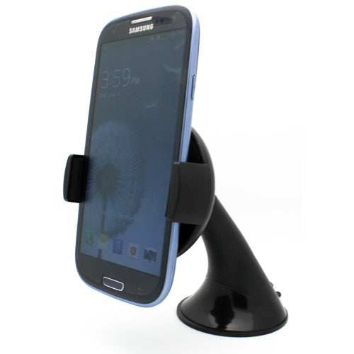 Car Mount, Swivel Cradle Holder Windshield Dash - NWC97