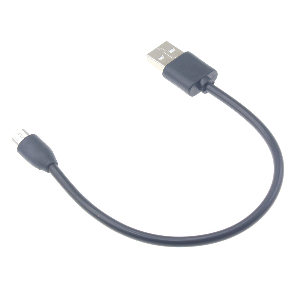 Short USB Cable, Wire Power Cord Charger MicroUSB - NWA33