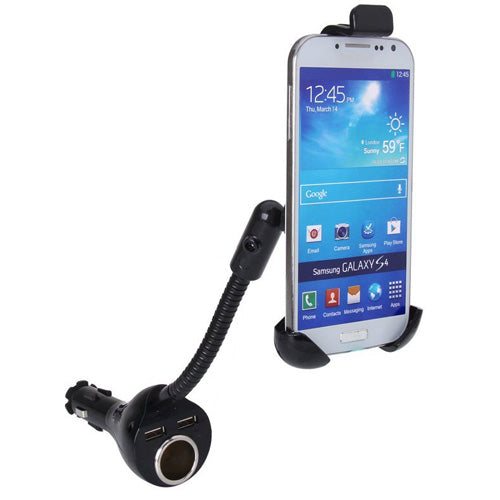 Car Mount, Cradle USB Port DC Socket Holder Charger - NWJ15