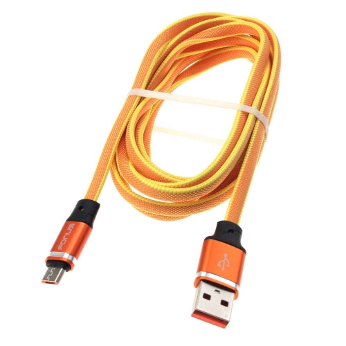 6ft USB Cable, Wire Power Charger Cord MicroUSB Orange - NWE01