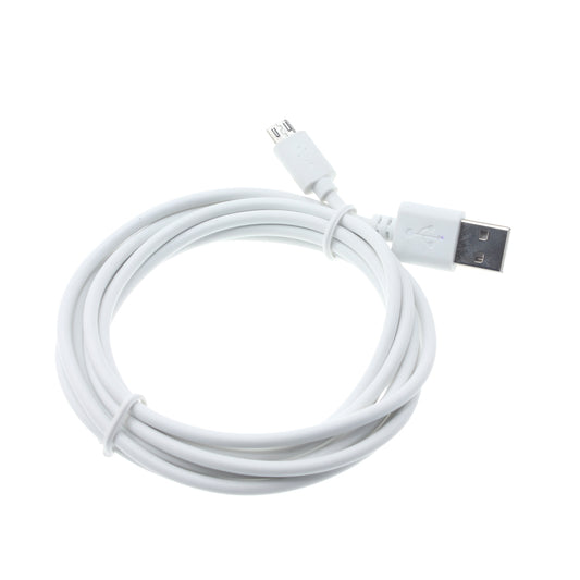 6ft USB Cable, Long Wire Power Charger Cord MicroUSB - NWB83