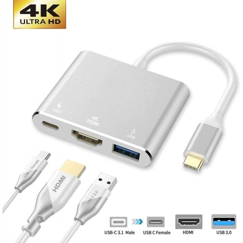 USB-C to 4K HDMI Adapter, TYPE-C TV Video Hub Charger Port HDTV Adapter PD Port - NWS84