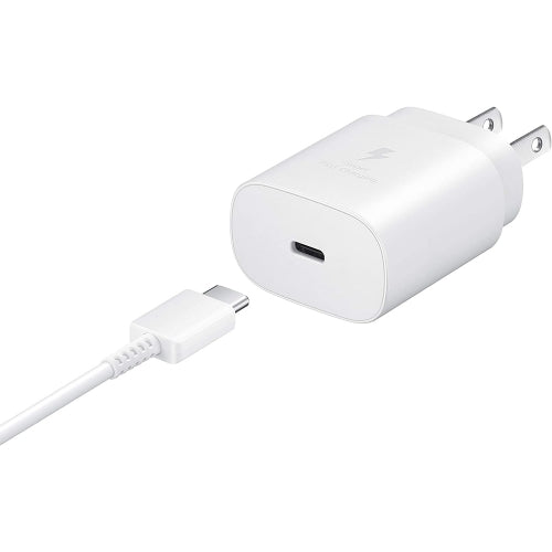 25W Fast Home Charger, Adapter Power Quick 6ft USB-C Cable PD Type-C - NWA79