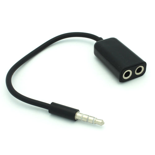 Headphones Splitter, Audio Jack Adaptor Dual Headset Port Earphone Adapter 3.5mm - NWG85