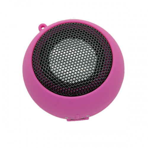 Wired Speaker, Pink Rechargeable Multimedia Audio Portable - NWF84