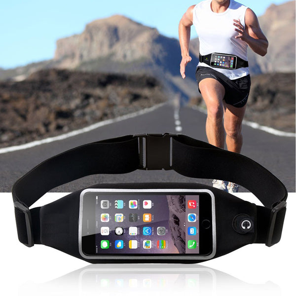 Running Waist Bag, Cover Case Gym Workout Sports Belt Band - NWM55