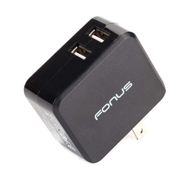 Home Charger, AC Plug Wall 3.4A 2-Port USB 17W - NWK63