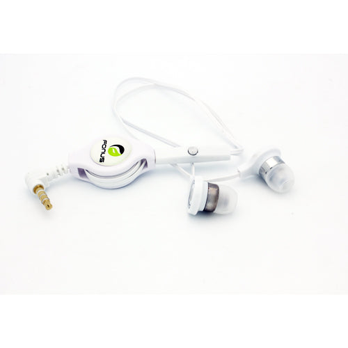 Retractable Earphones, Earbuds Handsfree Headset Hands-free Headphones - NWB72