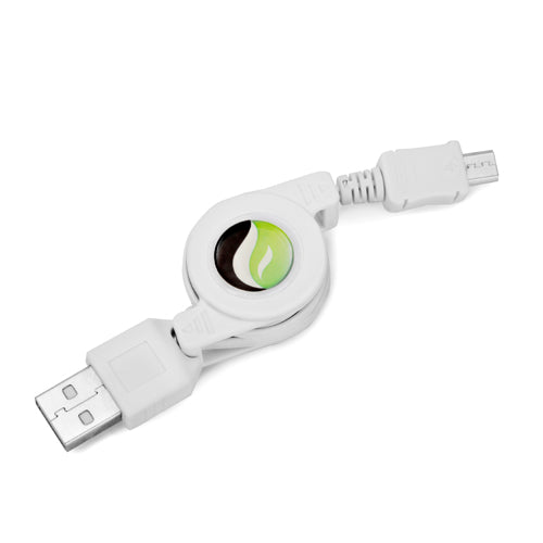 Car Home Charger, Adapter Power MicroUSB Retractable USB Cable - NWB32