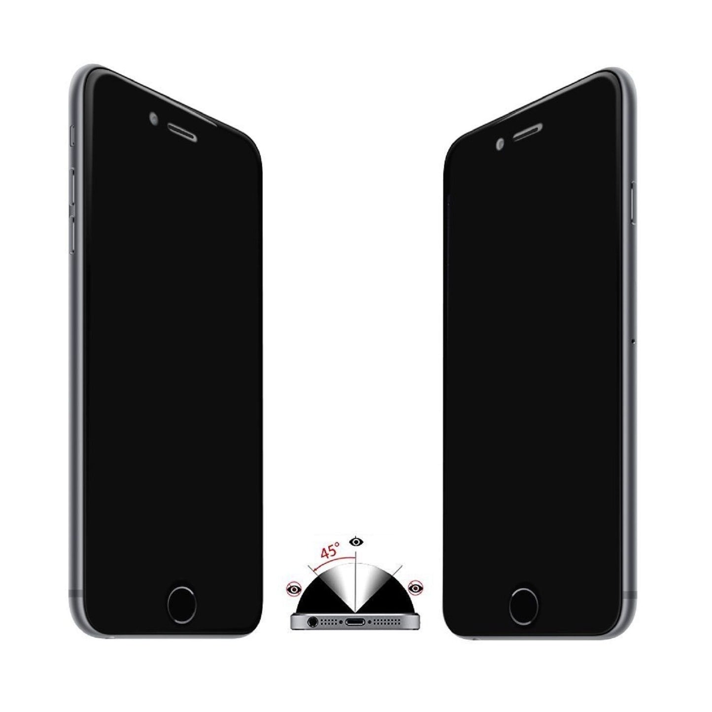 Privacy Screen Protector, 3D Edge Anti-Peep Anti-Spy Curved Tempered Glass - NWR69