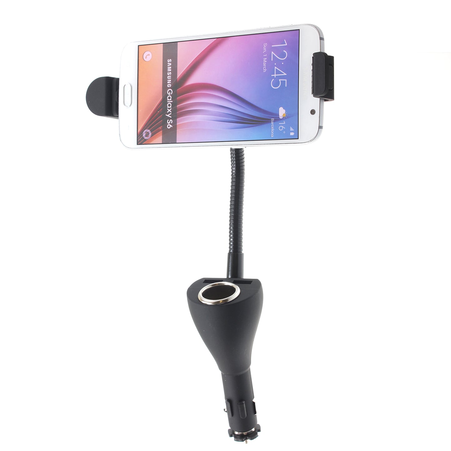 Car Mount, Cradle USB Port DC Socket Holder Charger - NWJ56