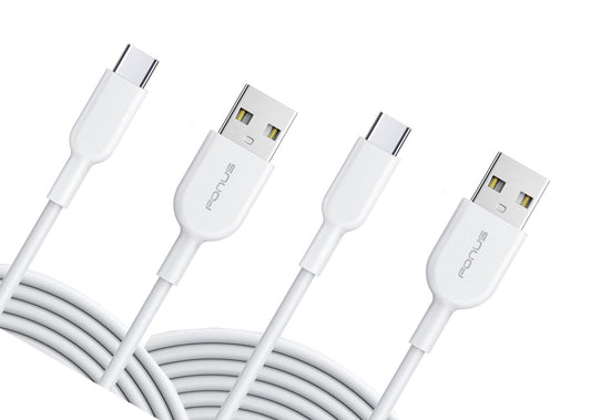 3ft and 6ft Long USB-C Cables, High Speed Data Sync Power Wire TYPE-C Cord Fast Charge - NWY71 1798-1