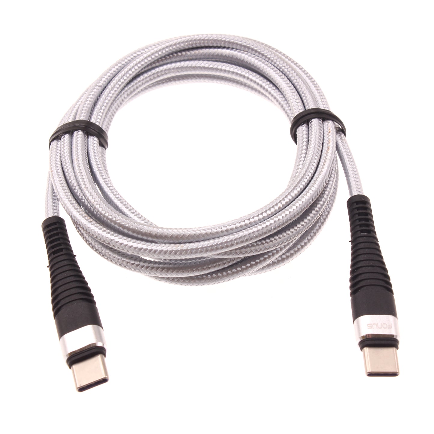 6ft and 10ft Long PD USB-C Cables, Data Sync USB-C to USB-C Power Wire TYPE-C to TYPE-C Cord Fast Charge - NWY67