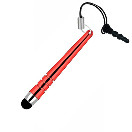 Red Stylus, Compact Aluminum Touch Pen - NWY03